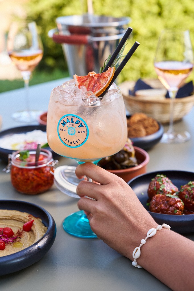 Cocktail en terrasse