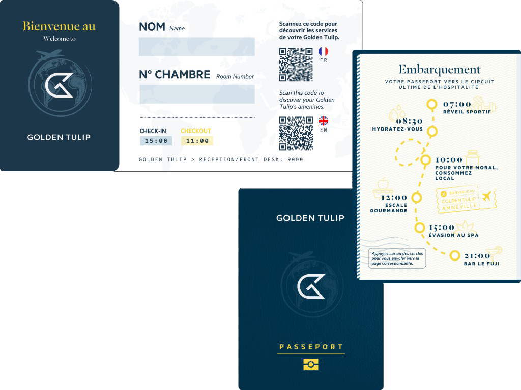 Supports avec QR code