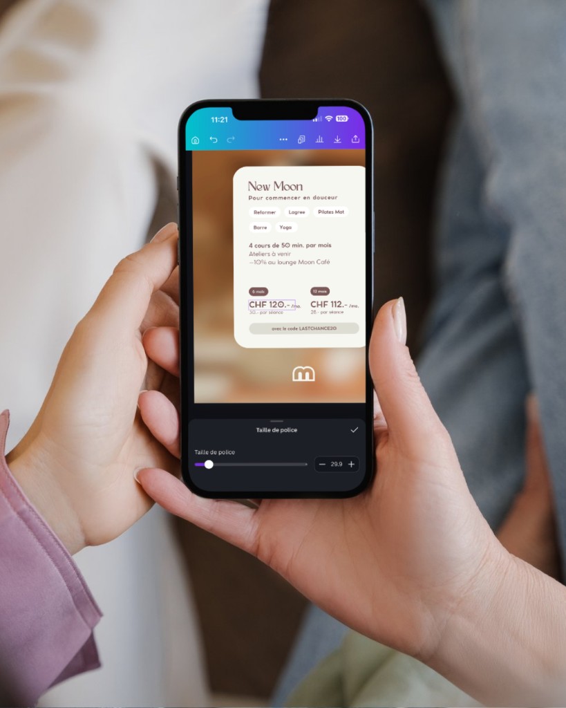 Modèles de stories et posts Instagram